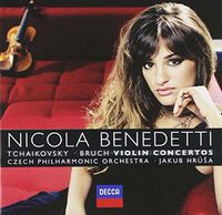 Cover image for Tchaikovsky Bruch Violin Concertos