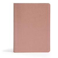 Cover image for CSB She Reads Truth Bible, Rose Gold LeatherTouch