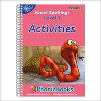 Cover image for Dandelion Readers Vowel Spellings, Level 3 USA workbook