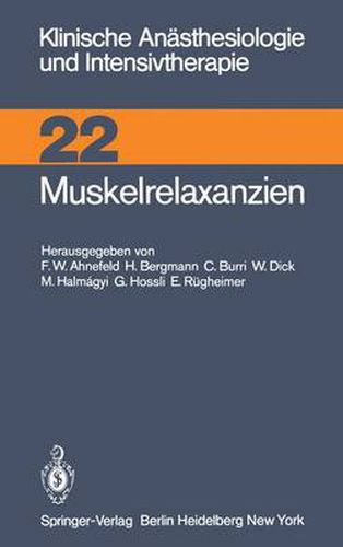 Cover image for Muskelrelaxanzien