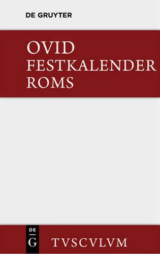 Cover image for Festkalender ROMs / Fasti: Lateinisch - Deutsch