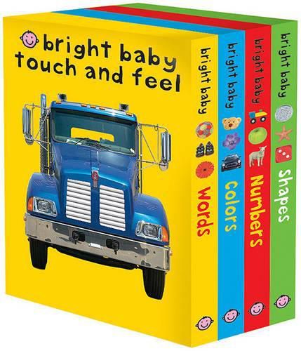 Cover image for Bright Baby Touch & Feel Slipcase: Includes Words, Colors, Numbers, and Shapes