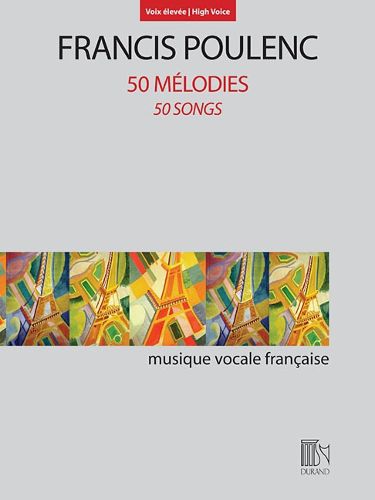 Cover image for 50 Melodies: Pour Voix eLevee Et Piano