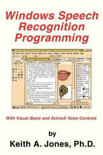 Cover image for Windows Speech Recognition Programming: With Visual Basic and ActiveX Voice Controls