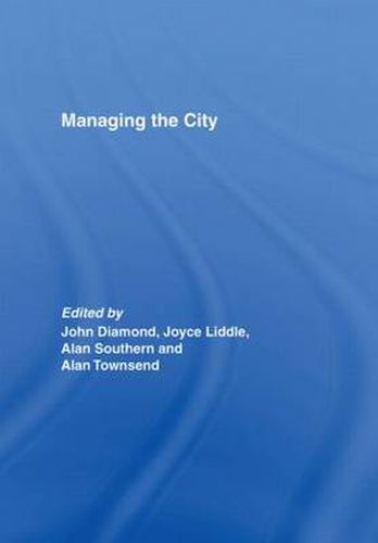 Cover image for Managing the City