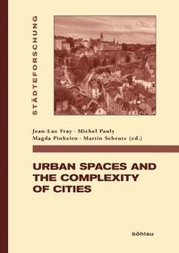 Cover image for Urban Spaces and the complexity of Cities