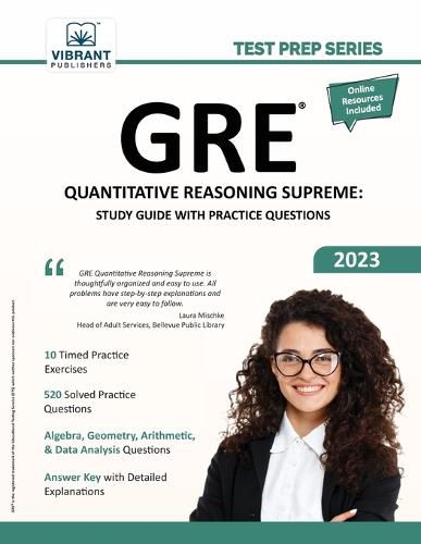 Cover image for GRE Quantitative Reasoning Supreme: Study Guide with Practice Questions