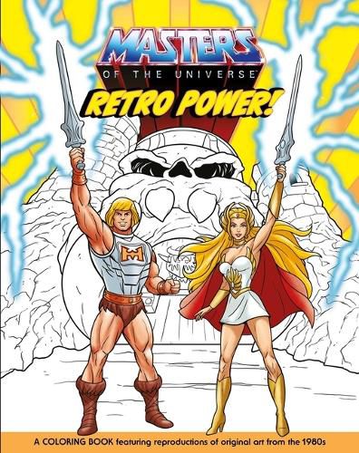 Cover image for Masters of the Universe: Retro Power! Coloring Book