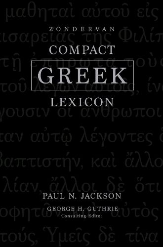 Cover image for Zondervan Compact Greek Lexicon