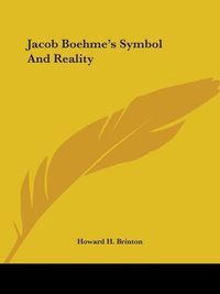 Cover image for Jacob Boehme's Symbol and Reality