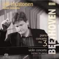 Cover image for Beethoven Piano Concerto 3 Violin Concerto Arranged For Piano