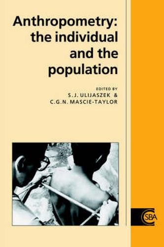Cover image for Anthropometry: The Individual and the Population