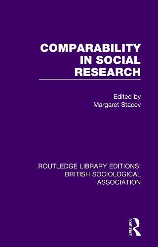 Cover image for Comparability in Social Research