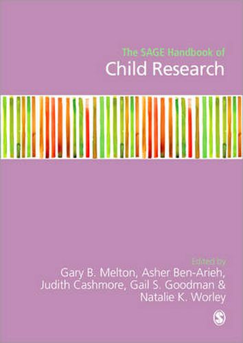 Cover image for The SAGE Handbook of Child Research