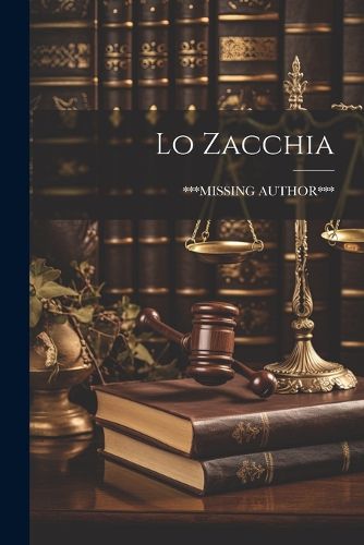Cover image for Lo Zacchia
