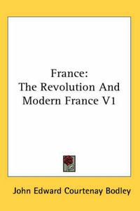 Cover image for France: The Revolution and Modern France V1