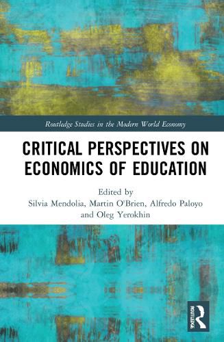 Cover image for Critical Perspectives on Economics of Education