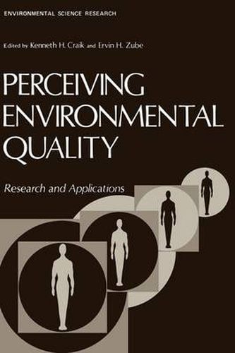 Cover image for Perceiving Environmental Quality: Research and Applications