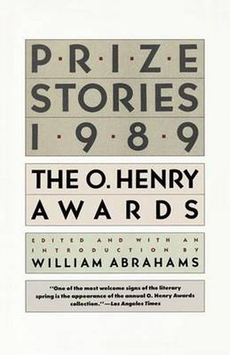 Cover image for Prize Stories 1989: The O. Henry Awards