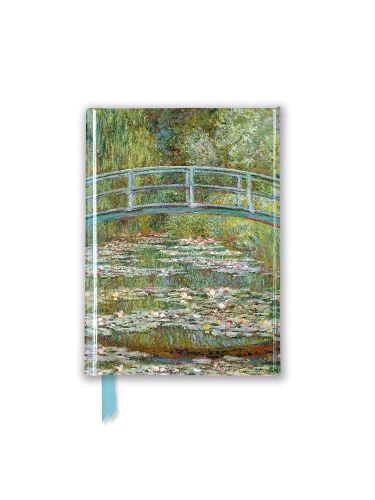 Cover image for Foiled Pocket Journal #93: Claude Monet, Bridge Over A Pond Of Water&#45;lilies
