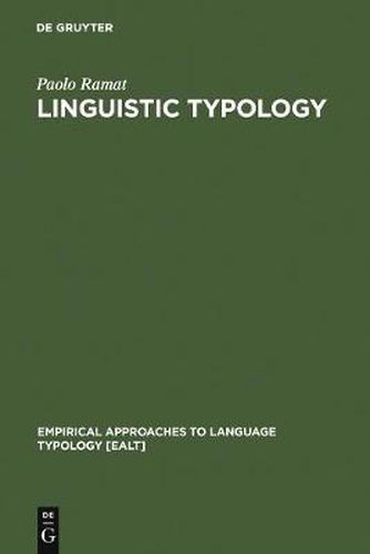 Cover image for Linguistic Typology