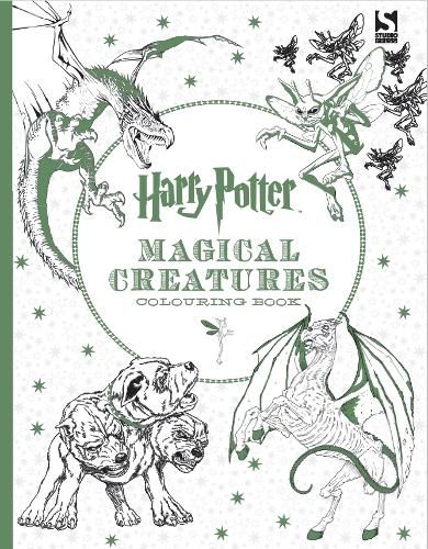 Cover image for Harry Potter Magical Creatures Colouring Book