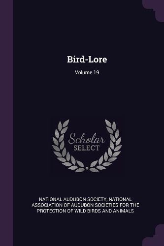 Cover image for Bird-Lore; Volume 19