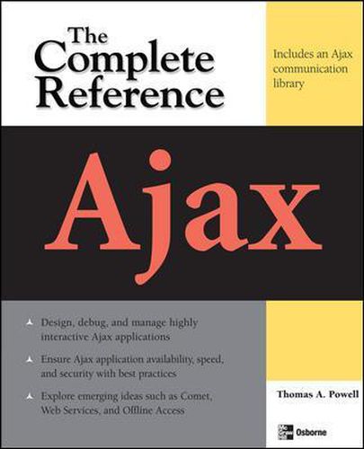 Cover image for Ajax: The Complete Reference