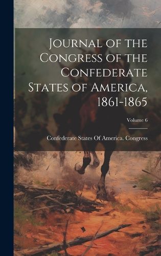Cover image for Journal of the Congress of the Confederate States of America, 1861-1865; Volume 6