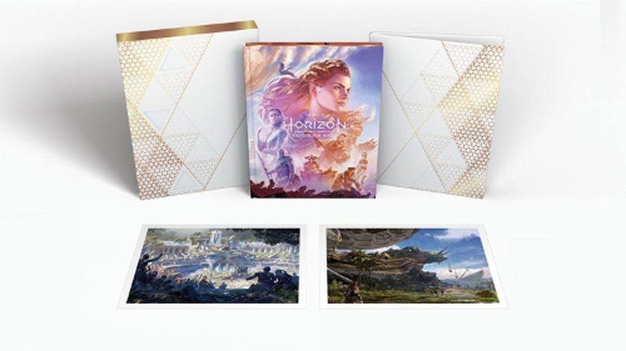 Cover image for The Art of Horizon Forbidden West (Deluxe Edition)