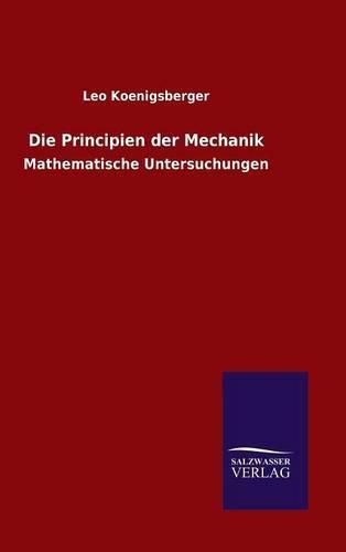 Cover image for Die Principien der Mechanik