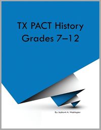 Cover image for TX PACT History Grades 7-12