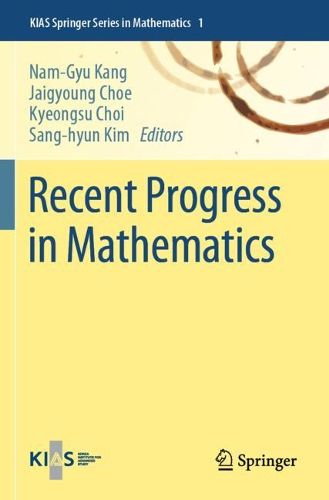 Cover image for Recent Progress in Mathematics