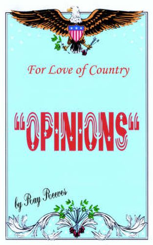 Cover image for For Love Of Country: Opinions