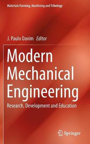 Cover image for Modern Mechanical Engineering: Research, Development and Education