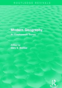 Cover image for Modern Geography: An Encylopaedic Survey