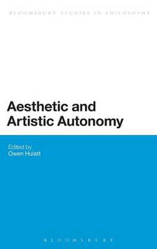 Cover image for Aesthetic and Artistic Autonomy