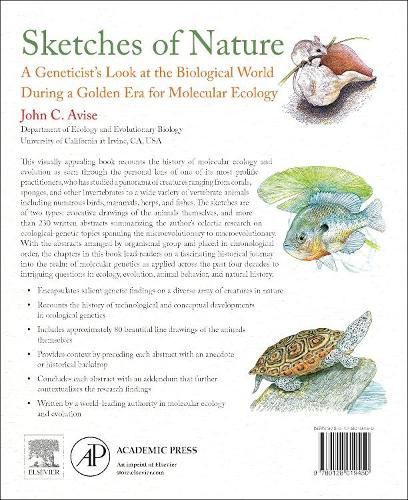 Cover image for Sketches of Nature: A Geneticist's Look at the Biological World During a Golden Era of Molecular Ecology