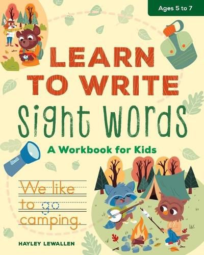 Cover image for Learn to Write Sight Words: A Workbook for Kids