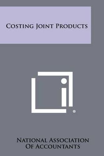 Cover image for Costing Joint Products