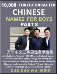 Cover image for Learn Mandarin Chinese with Three-Character Chinese Names for Boys (Part 8)