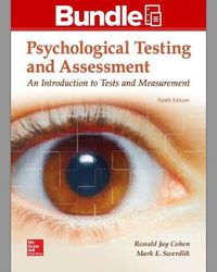 Cover image for Gen Combo Looseleaf Psychological Testing and Assessment; Connect Access Card