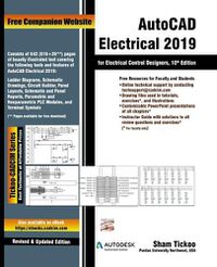 Cover image for AutoCAD Electrical 2019 for Electrical Control Designers, 10th Edition