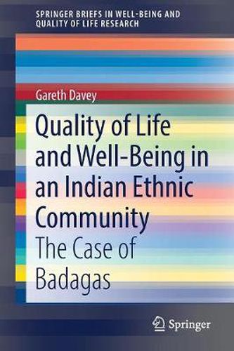 Cover image for Quality of Life and Well-Being in an Indian Ethnic Community: The Case of Badagas