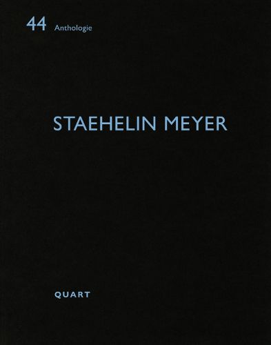 Cover image for Staehelin Meyer: Anthologie