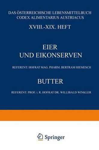 Cover image for Eier Und Eikonserven: XVIII.-XIX. Heft