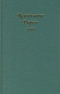 Cover image for Renaissance Papers 2011