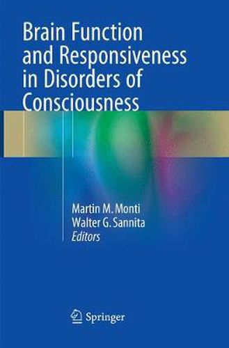 Cover image for Brain Function and Responsiveness in Disorders of Consciousness