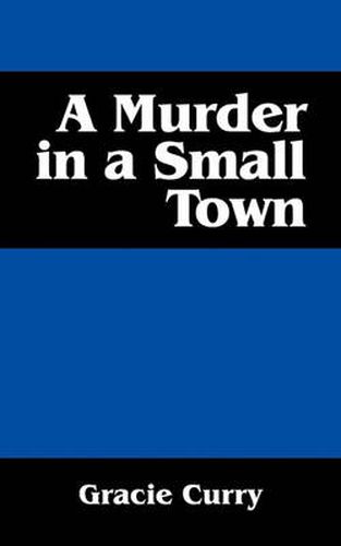 Cover image for A Murder in a Small Town