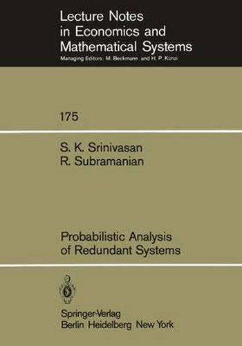 Cover image for Probabilistic Analysis of Redundant Systems